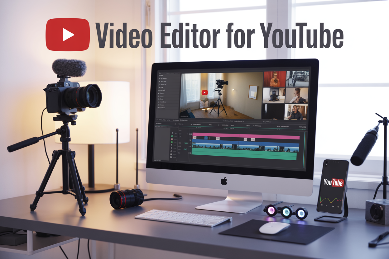 AI video editor for youtube